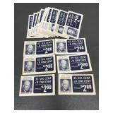 24 Pks $48 Eisenhower Usa Postage Stamp Booklet