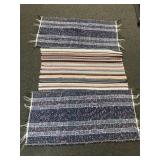 Vintage Handwoven Revisible Rugs