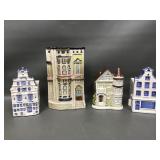 Otagiri Victorian House Canister/vase & More!