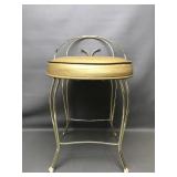 Hollywood Regency Vanity Stool