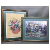 Vintage Framed Needlepoint Art Pieces