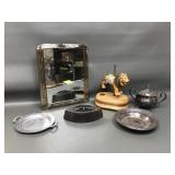 Antique Mirror, Cast-iron & More!