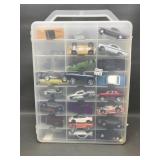 Hot Wheels Carrying Case With Cars!