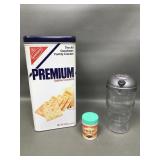 Vtg Nabisco Saltine Crackers Can & More!