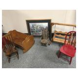 Handmade Wooden Doll Chairs & More!