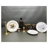 Vtg Baldwin Candlestick Holders, Dearborn Ash