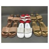 New Sz 9 & 10 Prima Sparkle Rhinestone Sandals