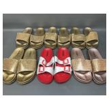 New Size 9 Prima Mega Sparkle Rhinestone Sandals