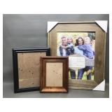 Picture Frames 11 X 14in Faux Stained Wood & More!