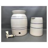 Lehman Martinez Pottery Water Dispenser & Pitcher