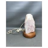 Rose Quartz Gemstone Lamp