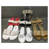 New Size 11 Prima Mega Sparkle Rhinestone Sandals