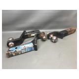 Trailer Hitch Ball Mounts, Set Of 3