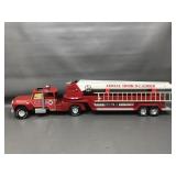 Vtg Nylint Aerial Hook N Ladder Fire Truck