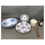 Vtg Shaving Setby Oldspice, Vtg Bottle Opener &