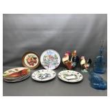 Ceramic Chicken Statues, Cello Glass Decor & More!