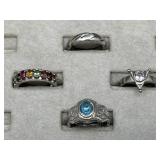 Sterling Silver Ring Collection