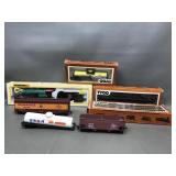 Tyco, Bachnmann Ho Engine, Track, & Train Cars