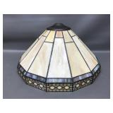 Tiffany Style Slag Glass Mosaic Lamp Shade