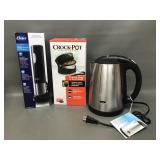 Oster Electric Wine Opener, Electric Kettle & More