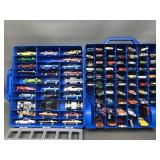 Hot Wheels Suitcase Car Organizer And Cars!