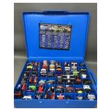 Hot Wheels Car Organizer With Over 40 Cars!