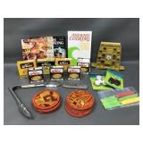 Mcm Napkin Holder, Quikut Knives, Kerr, Cookbooks