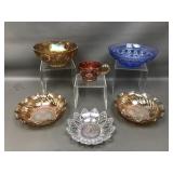 Vintage Carnival & Depression Glass Pieces