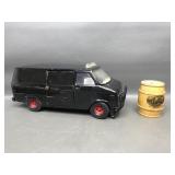 Vintage A Team Ertl Mr T Vandura Van & Boblo Bank