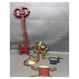 Vtg Sexton Cast Metal Wall Handing Plaques