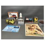 Ho Scale Model Railroad Buildings, Tyco Floodlight