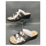 Clarks Merliah Strappy Wedge Heels Size 7.5