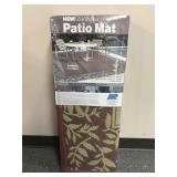 New Leaf Design Reversible Patio Mat