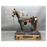 Vintage Abbotwares Standing Horse Radio