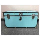 Teal Seward Trunk Storage Footlocker