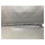 Wyatt Earp Metal Gun Walking Stick Novelty Item