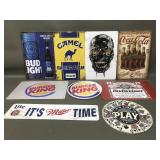 Budweiser Metal Sign, Fast Food Sign & More!