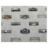 Sterling Silver Ring Collection