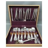 Vtg Roger Bros Silver-plated Flatware Set