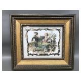 Vtg Plaque Romantic Scene Sungott Art Studios