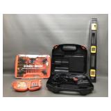 Black & Decker Drill, Attachments & More!