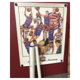 1998 Detroit Pistons Bad Boys Poster, Charlie