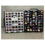 Hot Wheels Suitcase Holder W Over 50 Cars!