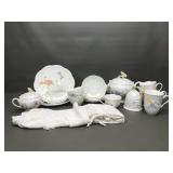 Vintage Lenox Butterfly Meadow Porcelain Tea Pcs