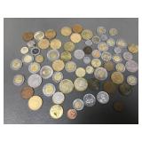 Lot Of Foreign Currency Coins