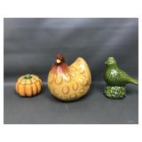 Ceramic Chicken Decor, Bird & More!