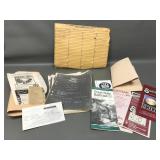 Vtg Railroad Copies & Poster. Central States