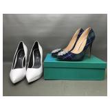 Aldo White Pointed Pumps & More!