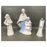Vtg Lladro Angel Bell, Italian Sculpture & More!