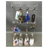 Key Chains & Key Chain Display Rack